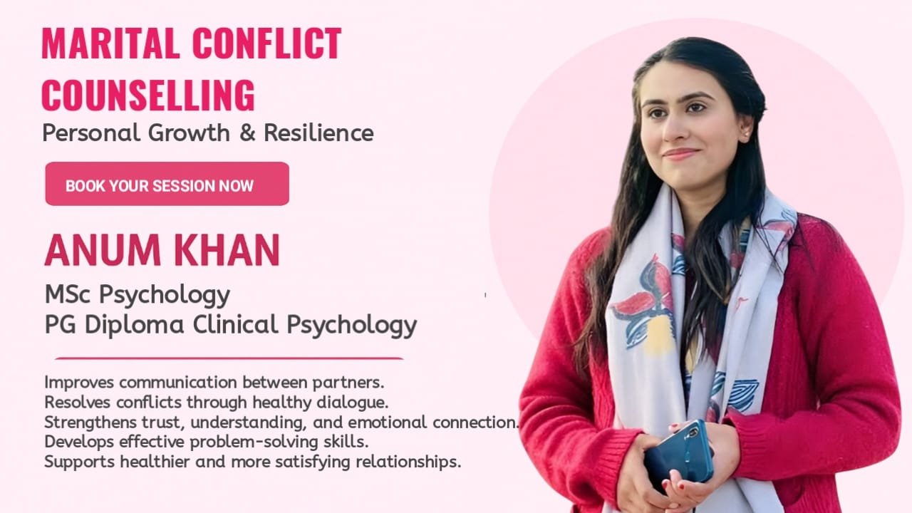 marital confilict counseling psychologist islamabad , pakistan